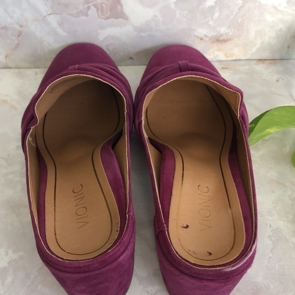 Vionic mules purple size 7 Presley low heel VS-336-1 - Picture 6 of 7